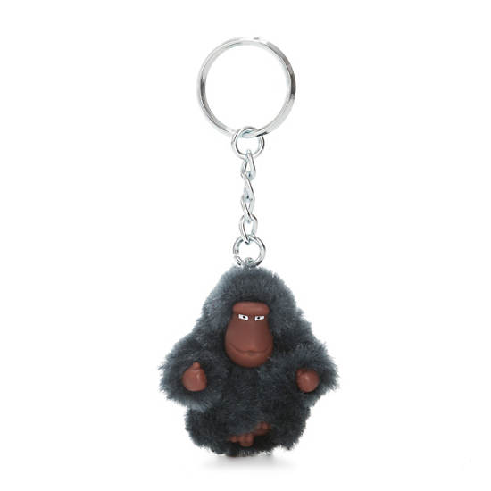 Kipling Sven Extra Small Classic Monkey Keychain Accessories True Blue Tonal | CA 1964PJ